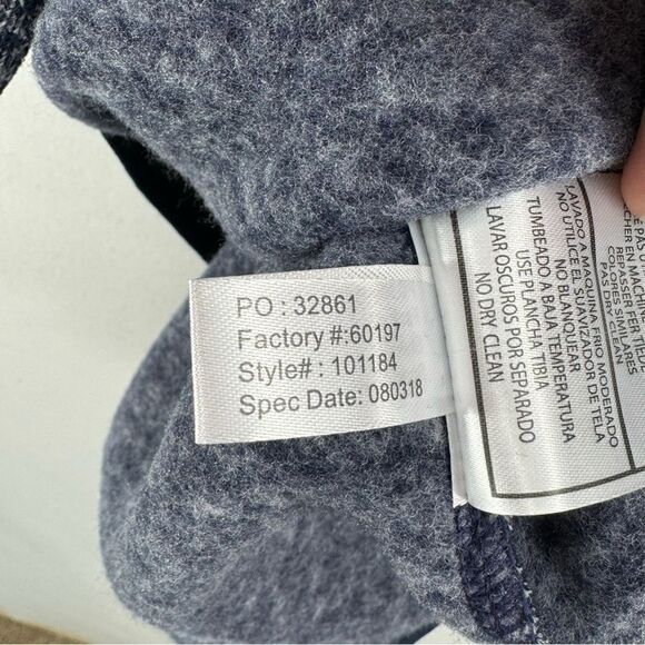 Antigua NFL New England Patriots Fortune 1/4 Zip Pullover - Navy- Size L- NWT - Picture 11 of 12